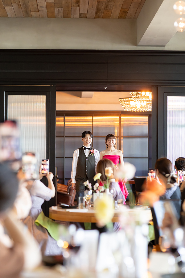 名古屋市のゲートハウスでの結婚式撮影