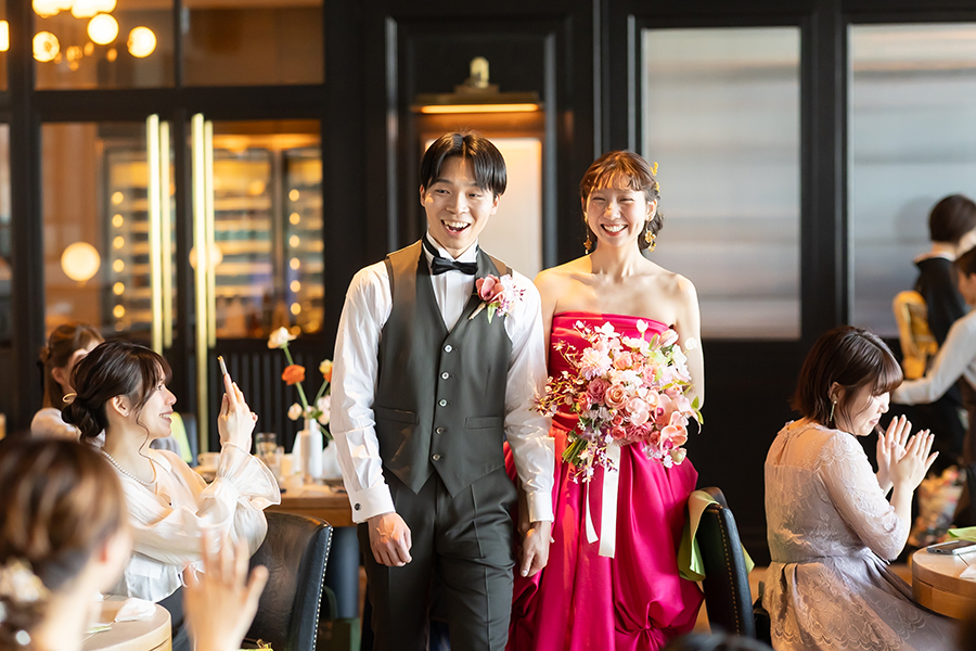 名古屋市のゲートハウスでの結婚式撮影