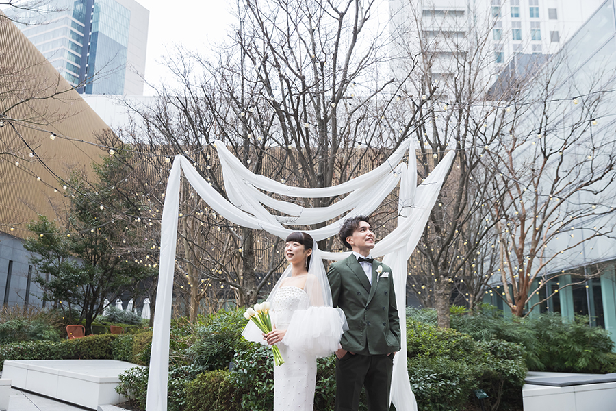名古屋市のGATEHOUSEでの結婚式撮影
