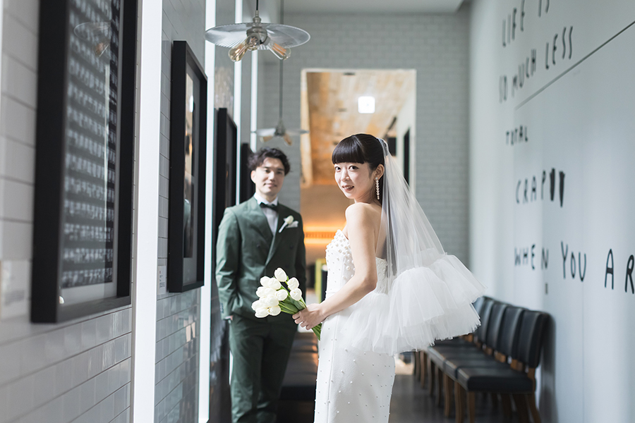 名古屋市のGATEHOUSEでの結婚式撮影