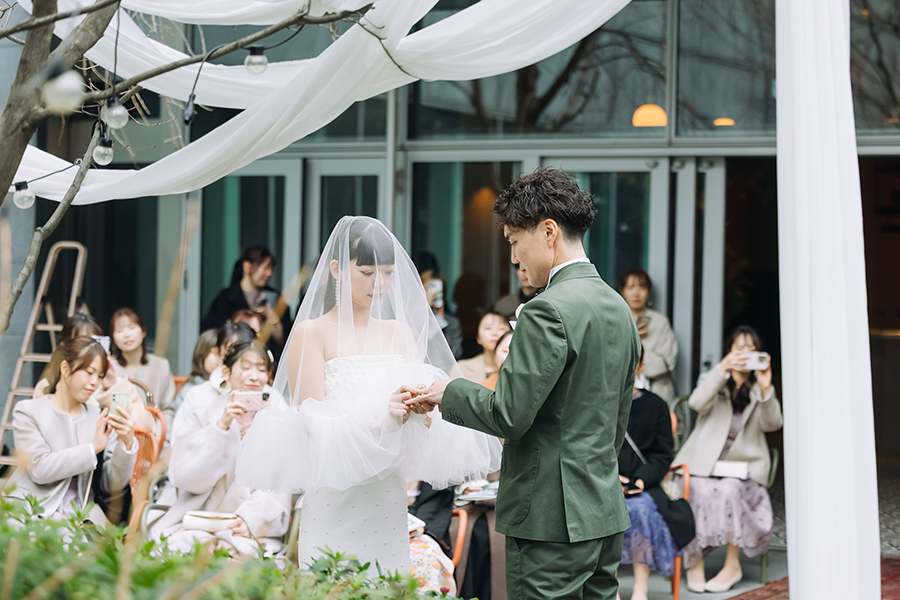 名古屋市のGATEHOUSEでの結婚式撮影