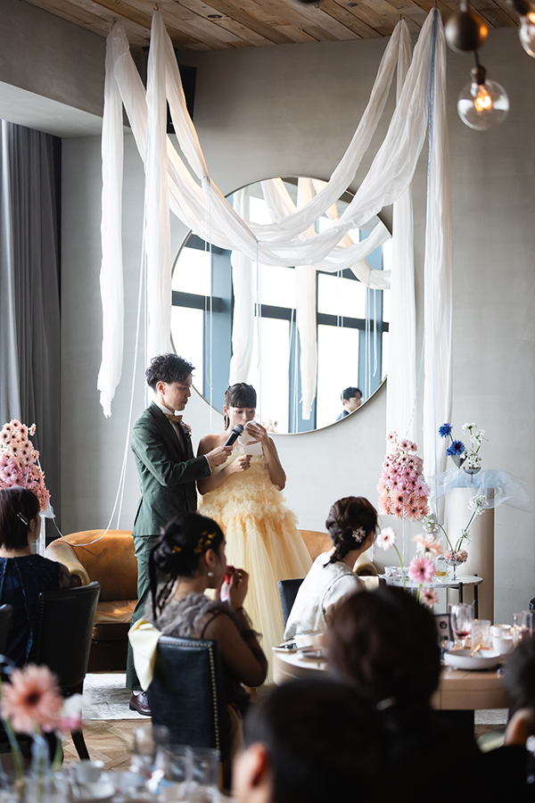 名古屋市のGATEHOUSEでの結婚式撮影