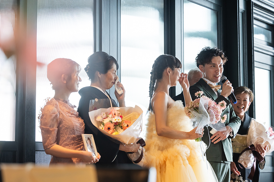 名古屋市のGATEHOUSEでの結婚式撮影