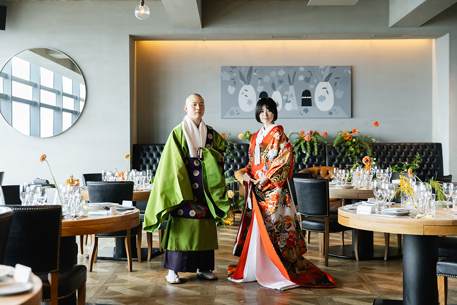 名古屋市GATEHOUSEでの結婚式撮影