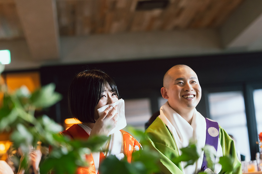 名古屋市GATEHOUSEでの結婚式撮影
