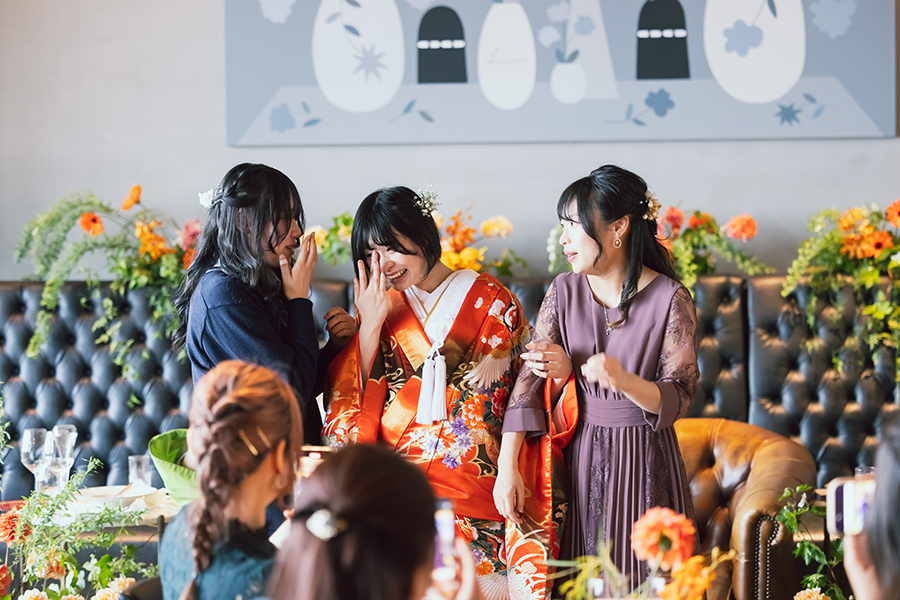 名古屋市GATEHOUSEでの結婚式撮影