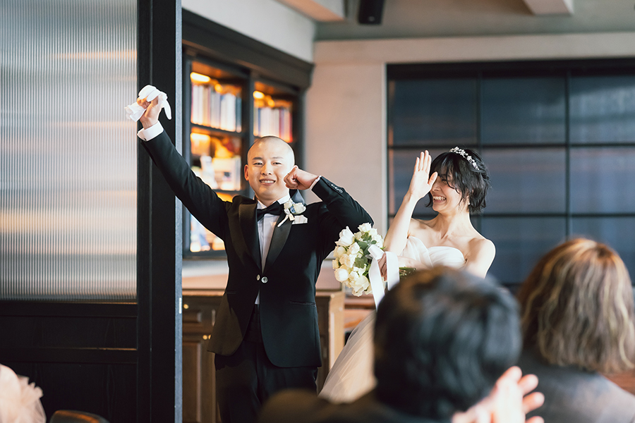 名古屋市GATEHOUSEでの結婚式撮影