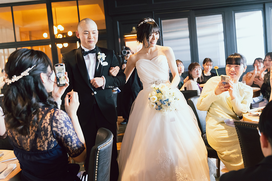 名古屋市GATEHOUSEでの結婚式撮影