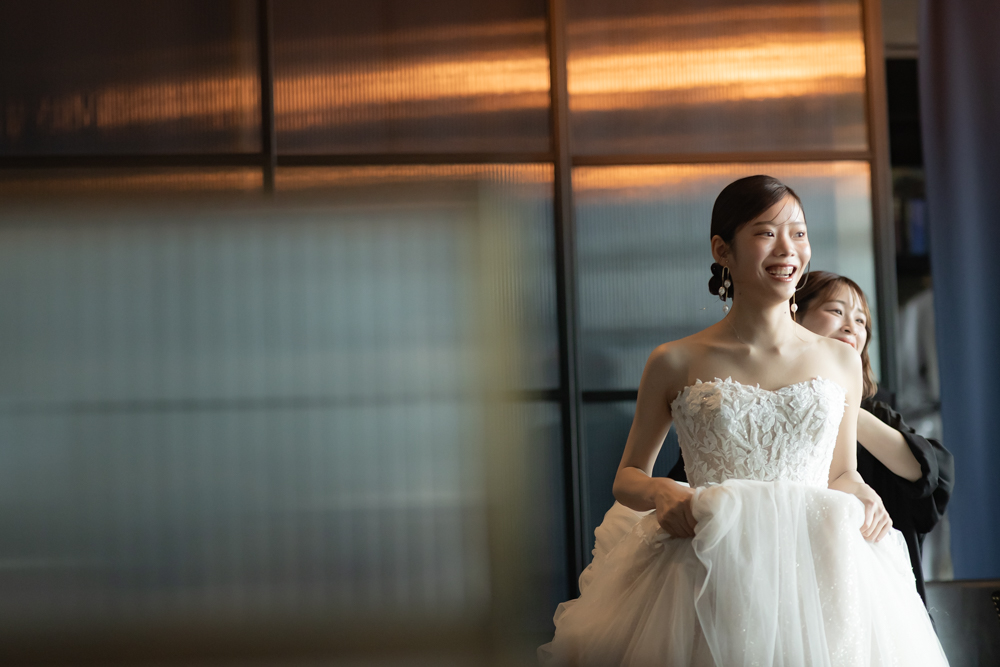 名古屋市のゲートハウスでの結婚式撮影