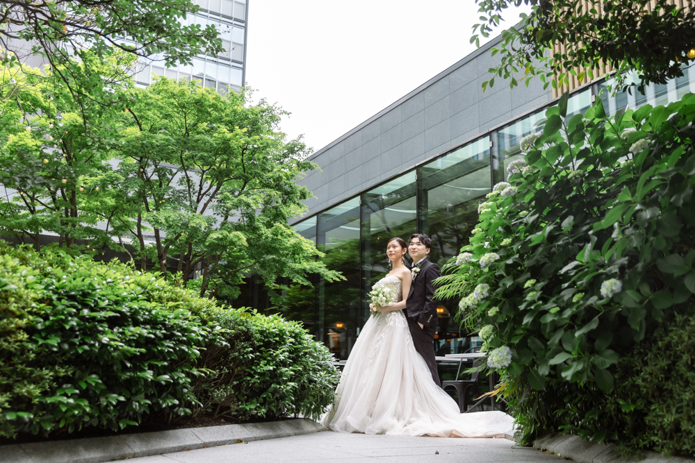 名古屋市のゲートハウスでの結婚式撮影
