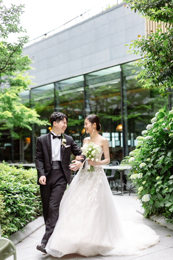 名古屋市のゲートハウスでの結婚式撮影