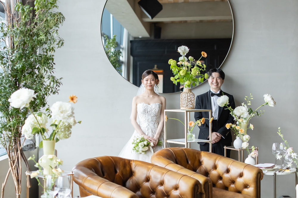 名古屋市のゲートハウスでの結婚式撮影