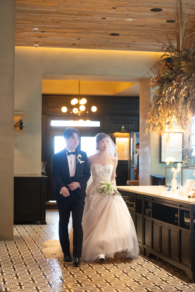 名古屋市のゲートハウスでの結婚式撮影