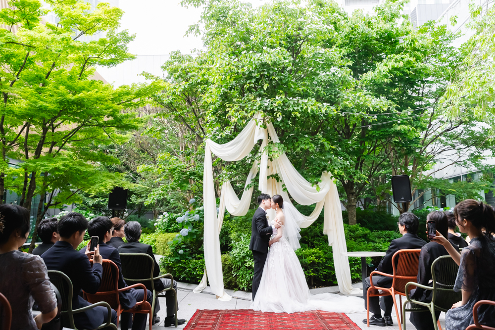 名古屋市のゲートハウスでの結婚式撮影