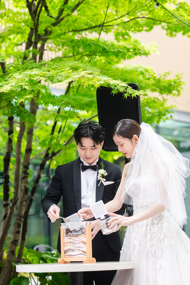 名古屋市のゲートハウスでの結婚式撮影