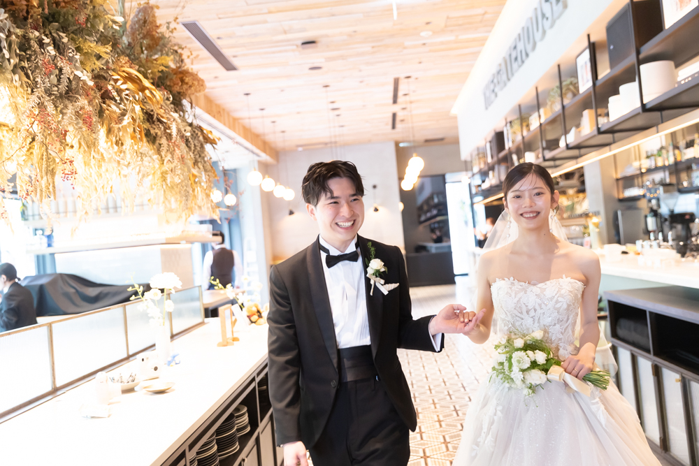 名古屋市のゲートハウスでの結婚式撮影