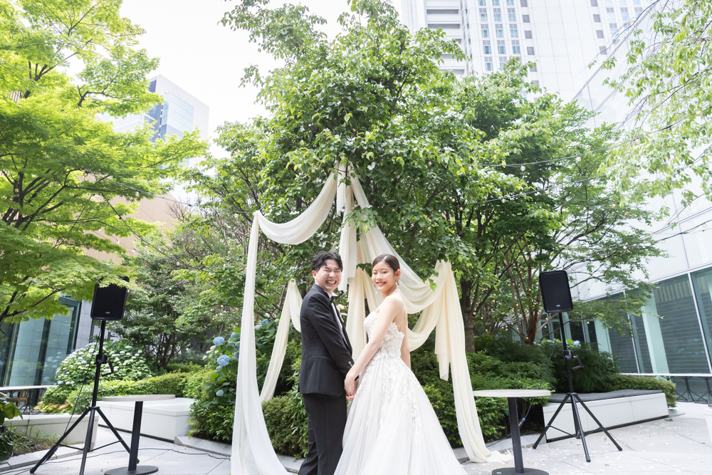 名古屋市のゲートハウスでの結婚式撮影