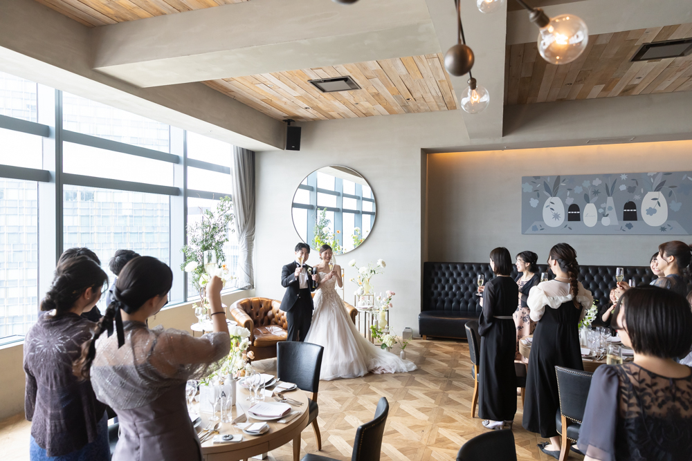 名古屋市のゲートハウスでの結婚式撮影