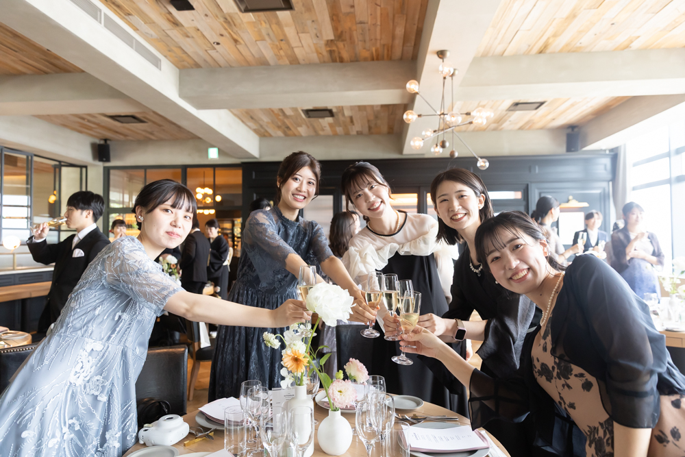 名古屋市のゲートハウスでの結婚式撮影