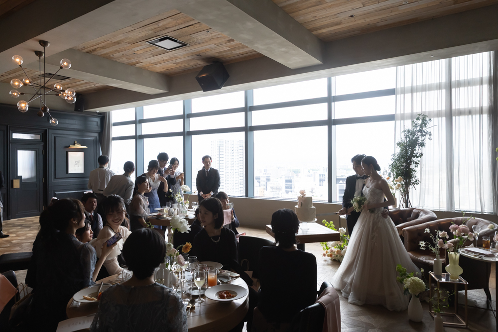 名古屋市のゲートハウスでの結婚式撮影