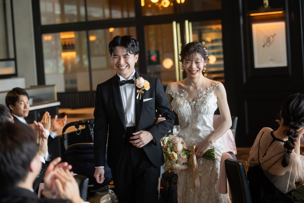 名古屋市のゲートハウスでの結婚式撮影