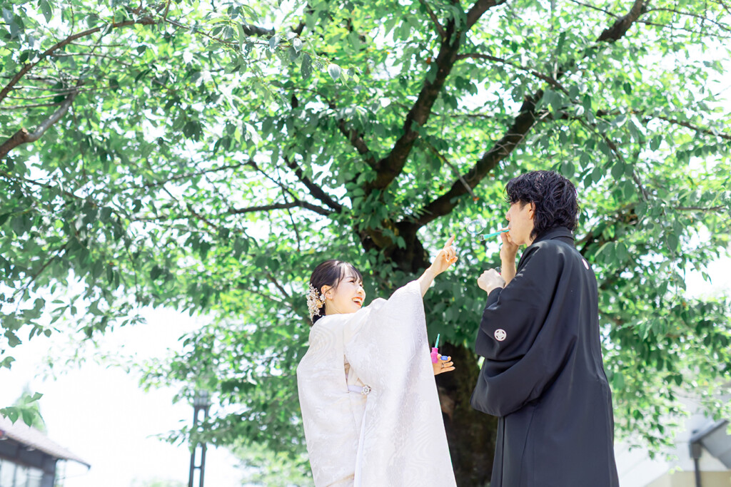 犬山城での和装前撮り